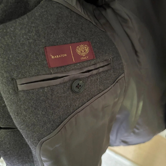 Aritzia Babaton  Wool Cashmere Jacket Charcoal Gray Coat Size XS - Picture 6 of 10